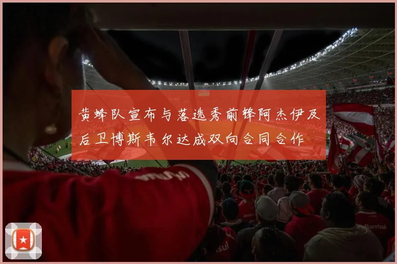 黄蜂队宣布与落选秀前锋阿杰伊及后卫博斯韦尔达成双向合同合作
